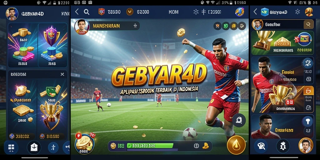 Tampilan gameplay menarik GEBYAR4D dalam taruhan Sportsbook.