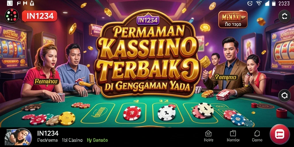 Tampilan gameplay menakjubkan dari IN1234 yang mengasyikkan.