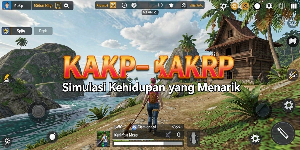 Tangkapan layar KAKRP menampilkan pengalaman gameplay simulasi yang mendalam.