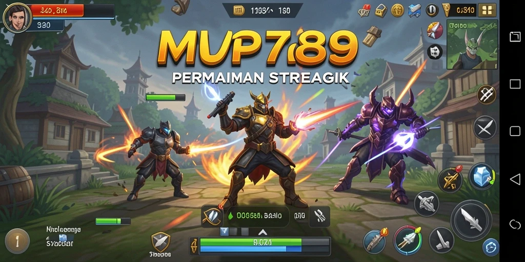 Tampilan gameplay exciting dari MVP789 saat pertempuran strategi.