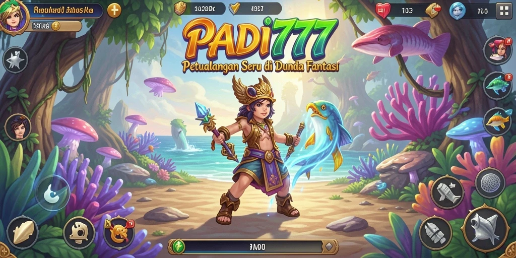 Tampilan gameplay PADI777 yang memukau dan seru.