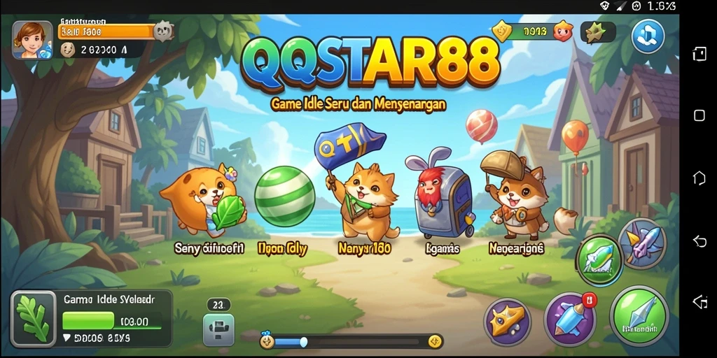 Tampilan gameplay QQSTAR88 yang menarik dan mengasyikkan.
