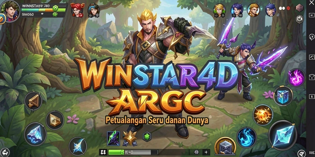 Tampilan menawan dari gameplay ARPG yang penuh aksi.